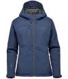 KSX-1W Stormtech Ladies Orbiter Insulated Soft Shell Jacket Navy / Granite colour image